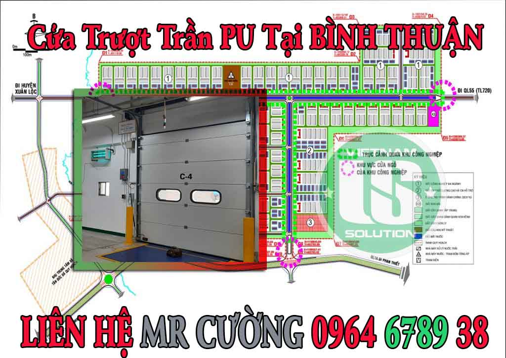 Cửa overhead Door tại Bình Thuận